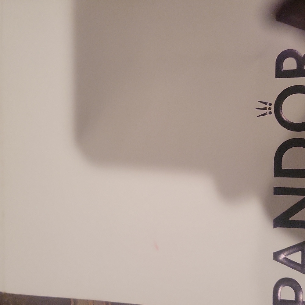 Pandora Silver Heart Charm Bracelet Bagged Boxed Heart Clips To Left - Picture 4 of 4